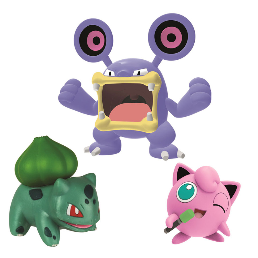 Figura Translúcida Pokémon 8cm (vários modelos)